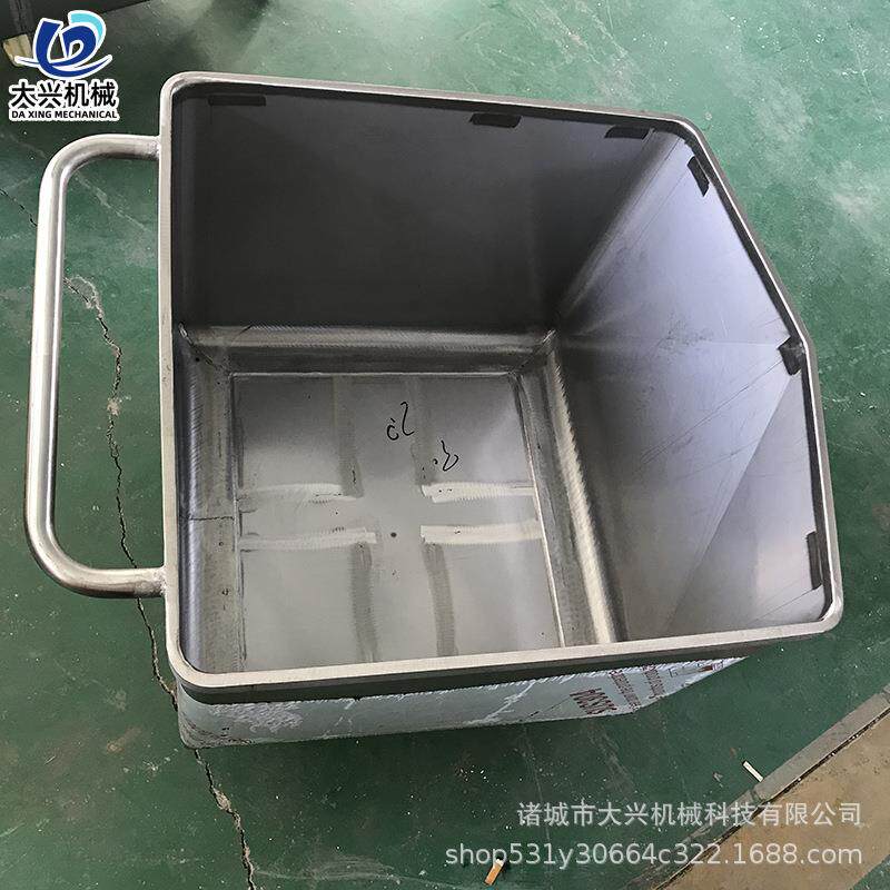 肉制品用料斗车食品级不锈钢运输小料车肉料腌制周转料斗车