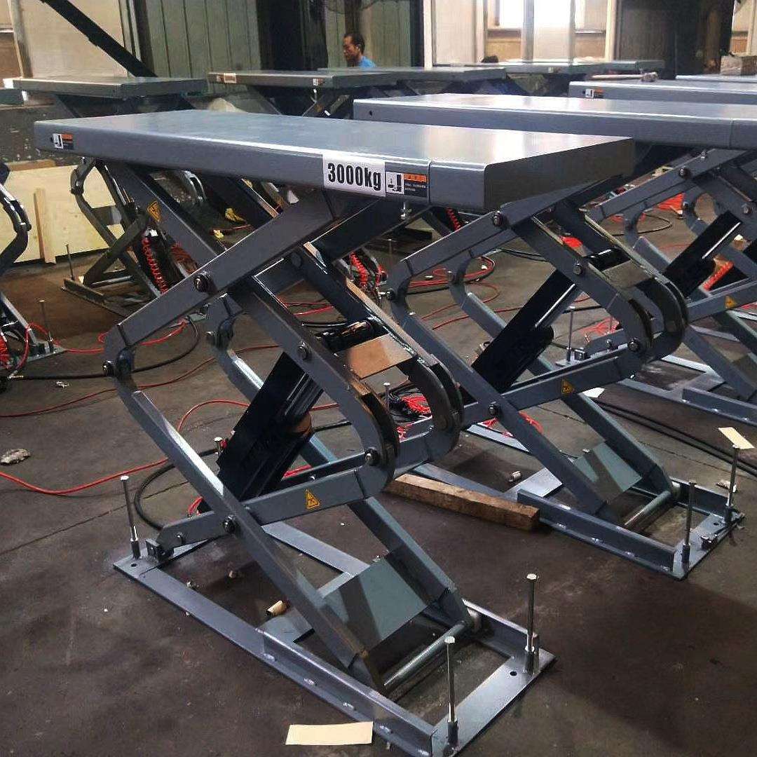 汽车升机小举升机大剪双KUZ柱龙剪门举降升机汽修店备设汽保工具