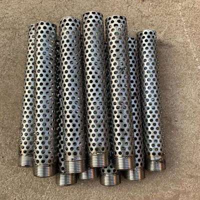 不锈芯钢滤骨架冲孔过滤网34穿QIW孔0筛管y型过筒滤器过滤网筒圆