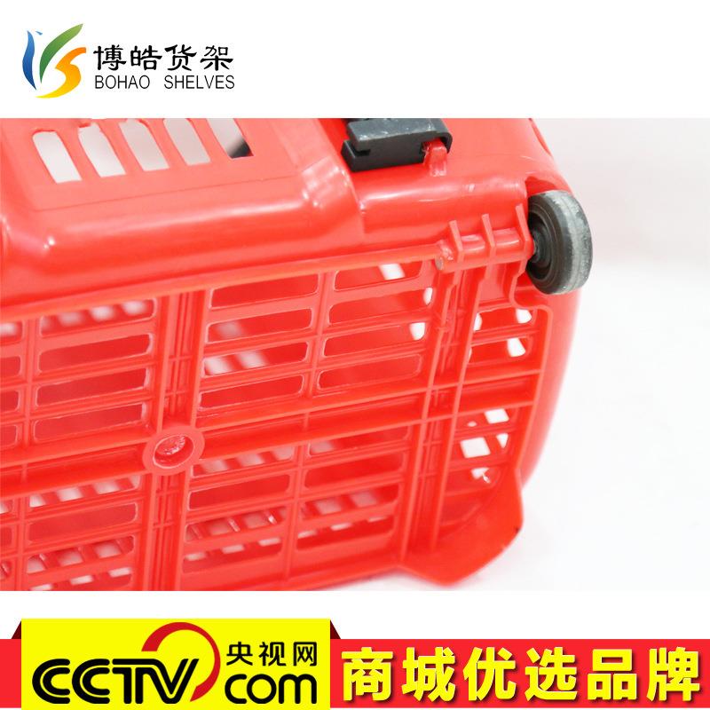 超市购物框可伸型缩杆手篮提无品牌/新轮购物篮KTV便利篮子厂家两