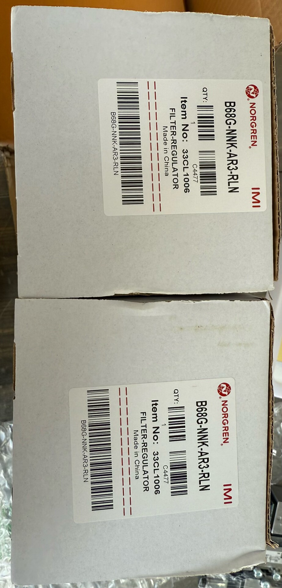 诺冠 B68G-NNK-AR3-RLN 过滤器