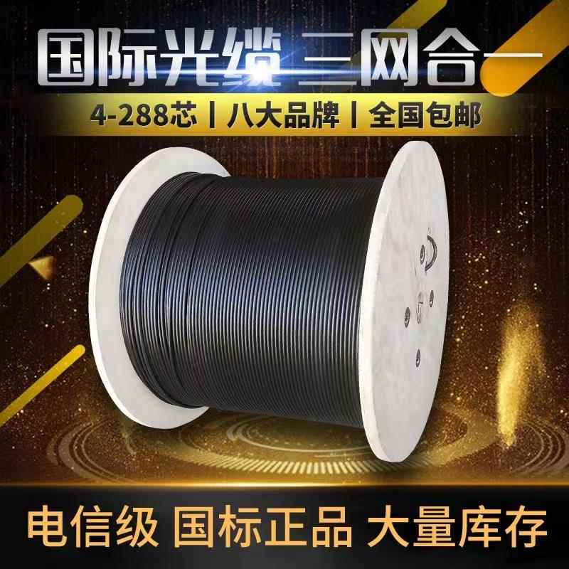 室外单模4芯国标GYTA/GYTS四芯光缆光纤线铠装12芯24芯48芯层绞式