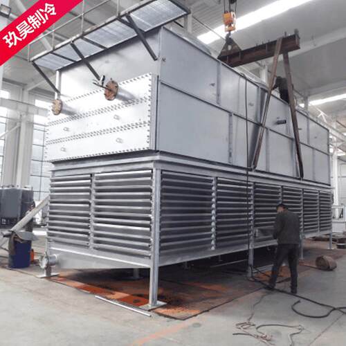 闭合式冷却塔闭式凉水塔方形混流式干式冷却塔工业制冷设备