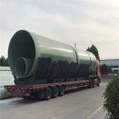 玻璃钢管道玻璃钢工艺管排风管道缠绕管通风管玻璃钢化工管道