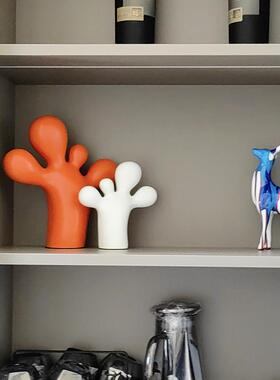 现简约沉思者人物头像雕装塑摆件UXR客厅电视柜象酒柜书房抽艺代