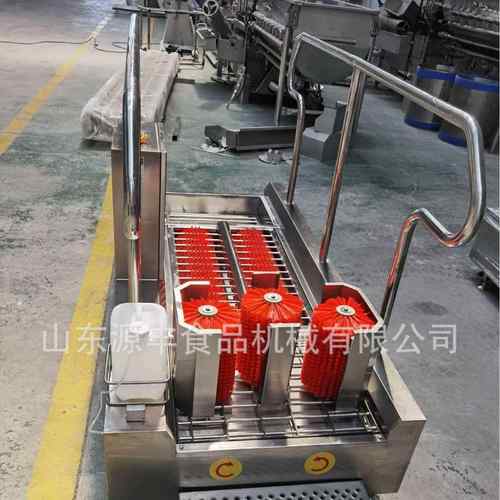 卫生级食品厂车间屠宰场出入口自动洗靴机人员雨鞋胶靴清洗机