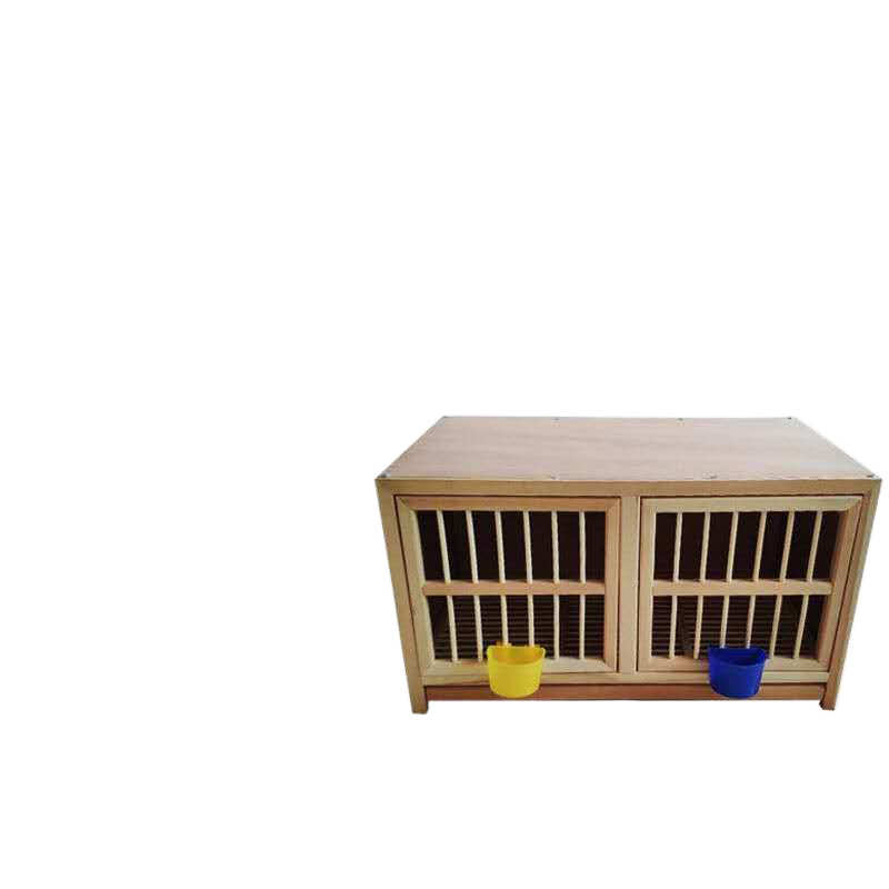 鸽子用品用具组合巢箱信鸽配对笼赛飞实木笼子木质鸽笼支持