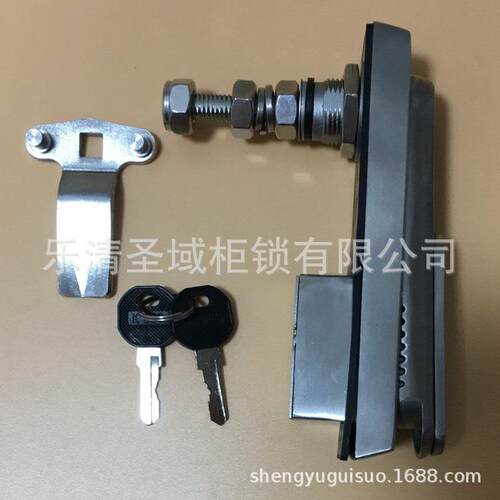 MS840-1SUS不锈钢拉杆锁 不锈钢通信机柜门锁 全304不锈钢连杆锁