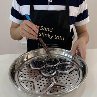 商业汤漏滤 圆炸 蒸片隔架 用于臭豆腐 不锈钢漏板