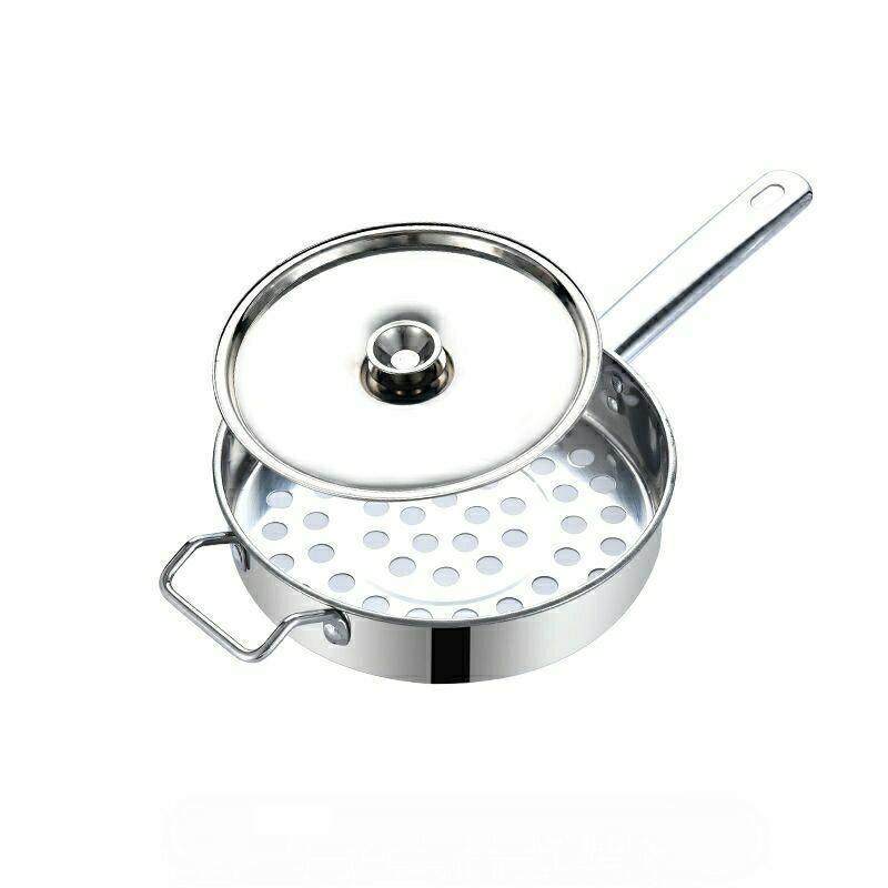 凉粉凉虾专用漏瓢不锈钢大孔漏勺陕西凉鱼漏鱼疙瘩汤工具面鱼漏勺