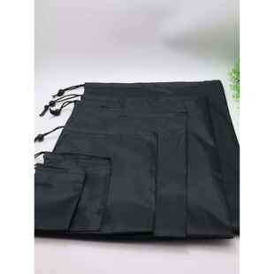 聚酯抽绳皮瓣口袋裤子尼龙抽绳袋抽绳袋牛津布存储尘袋服装组织者