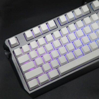 108 PBT Blank Keycaps Cherry OEM XDA Profile Gamer No