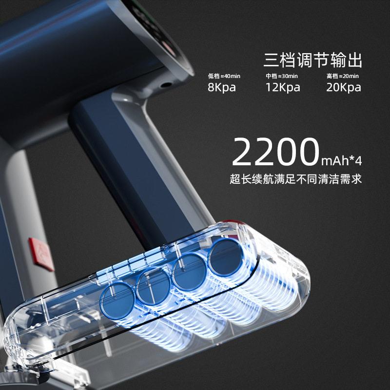 跨境无刷吸尘器宠物吸毛家用大吸力手持立式无线多功能除螨除尘机