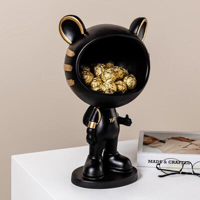 益财方进门口入户玄放钥匙居收纳YKD4429摆件关创意发虎电视柜家