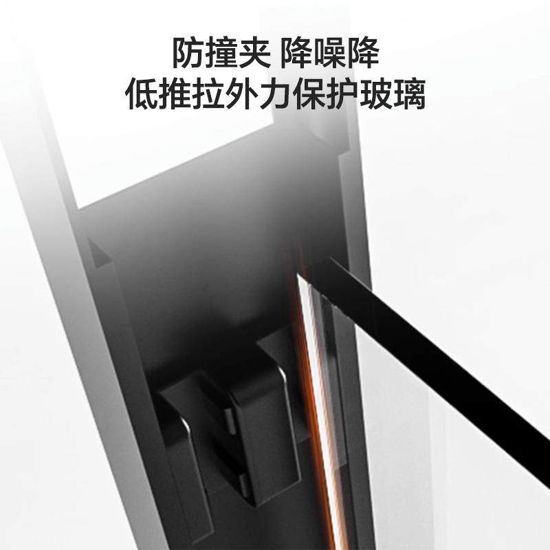 一字型淋房双移门QDM隔玻璃断一体离式整体干湿分浴推拉门浴室卫