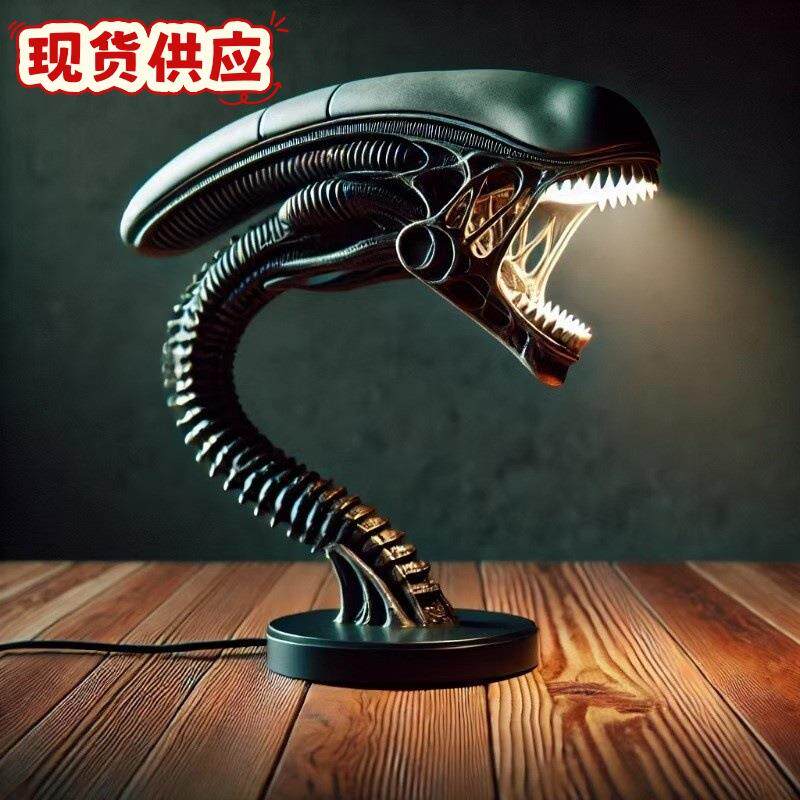 爆款跨境新品 ALIEN LAMPS 星际外星生物灯架 卧室家庭装饰灯品