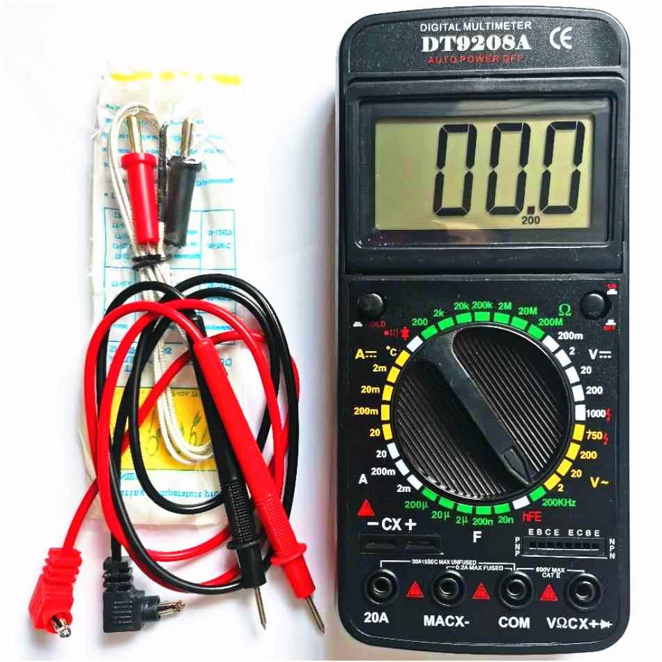 多功能4合一复合DT9208A 数字万用表