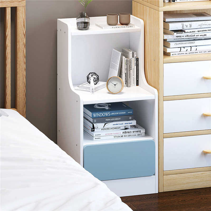 床头柜出租房用简约现代小型简易置物架超窄夹缝柜边柜卧室储物柜,住宅家具,床头柜,淘宝优惠券,粉丝福利购,淘宝优惠卷