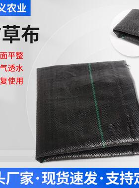 防草布 PP防草布 园艺防草除草布盖草地布 果园黑色防草地布