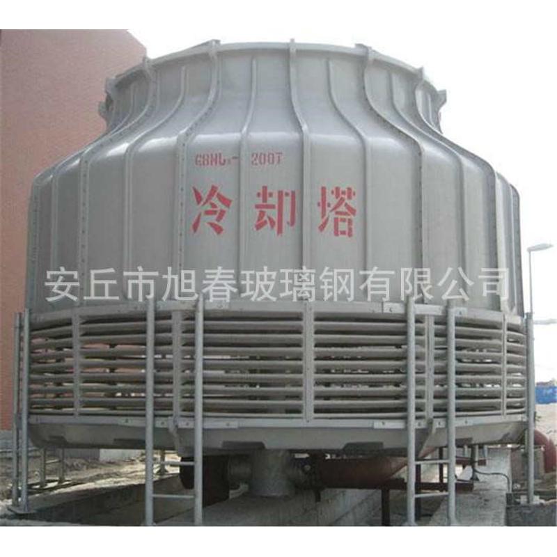 水塔圆形冷却玻璃钢冷却塔注塑方形凉冷却塔工业水塔水塔高温冷