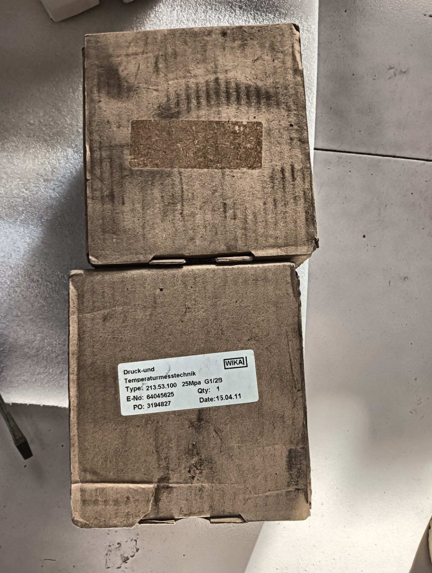 WIKA压力表213.53.100 全新正品，现货两个。原包