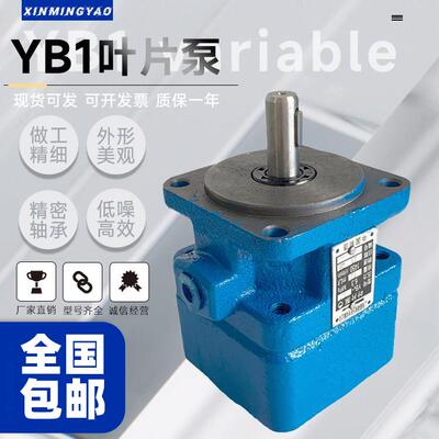 适用叶片泵YB1-10/4/6.3/16/20/25/32/40/50/63/80/100液压油泵单