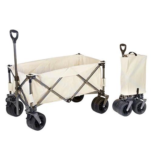 露营车摆摊野餐车户外便携式铝合金桌板折叠推车拉货小推车多功能