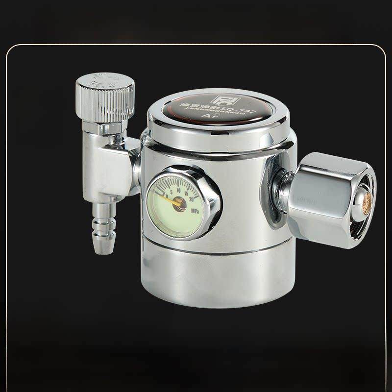 节能节气氩气减压装置二氧化碳表加热表36V 220V防摔紧凑型双出口
