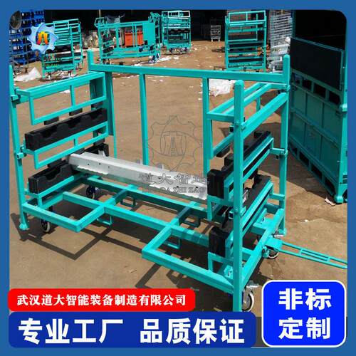 零部件保证容器金属周转料架可堆垛移动货架料架车可移动储物