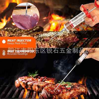 亚马爆款围裙烤具现28件套货烧烤套户外便携装bbqEKP工具组合套逊