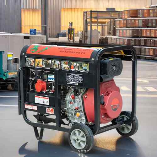 柴油发电机220v小型家用静音380v三相10kw单相5千瓦8KVA6000w便携
