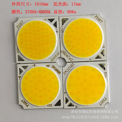 cobLED双色Ra温灯灯珠发光二级管