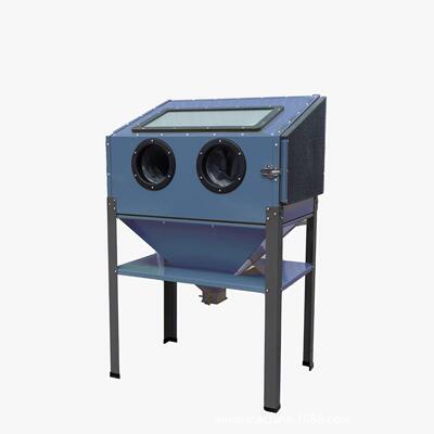 手动喷砂机SBC200小型箱式环保移动式除锈抛光翻新喷沙机打砂机