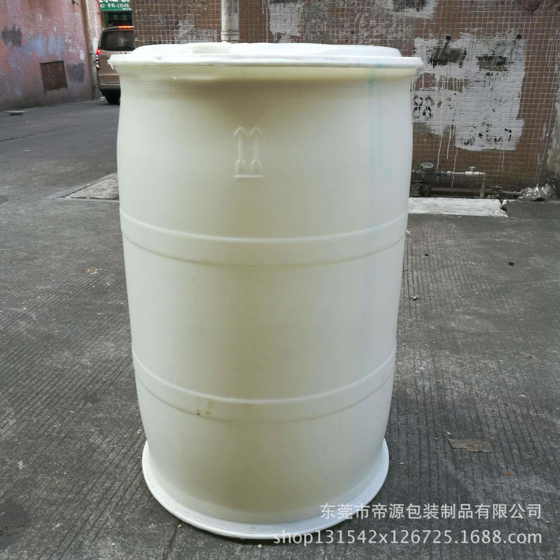 白色化工桶,200L塑料桶200升圆桶,PE加厚桶供应清溪塘厦