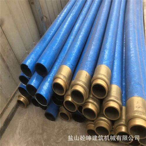 混凝土桩机泵车6层钢丝耐磨软管三一中联拖泵内胶加厚高压胶管