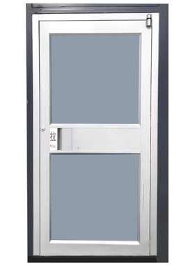 钢至信消防防火门应急通道门定做铝合金单扇门宽117cm高207cm单位