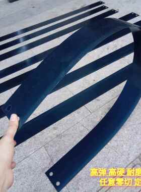 65mn弹簧钢板锰钢片65锰钢板弹簧钢片直条钢带分条弹簧片定制垫片