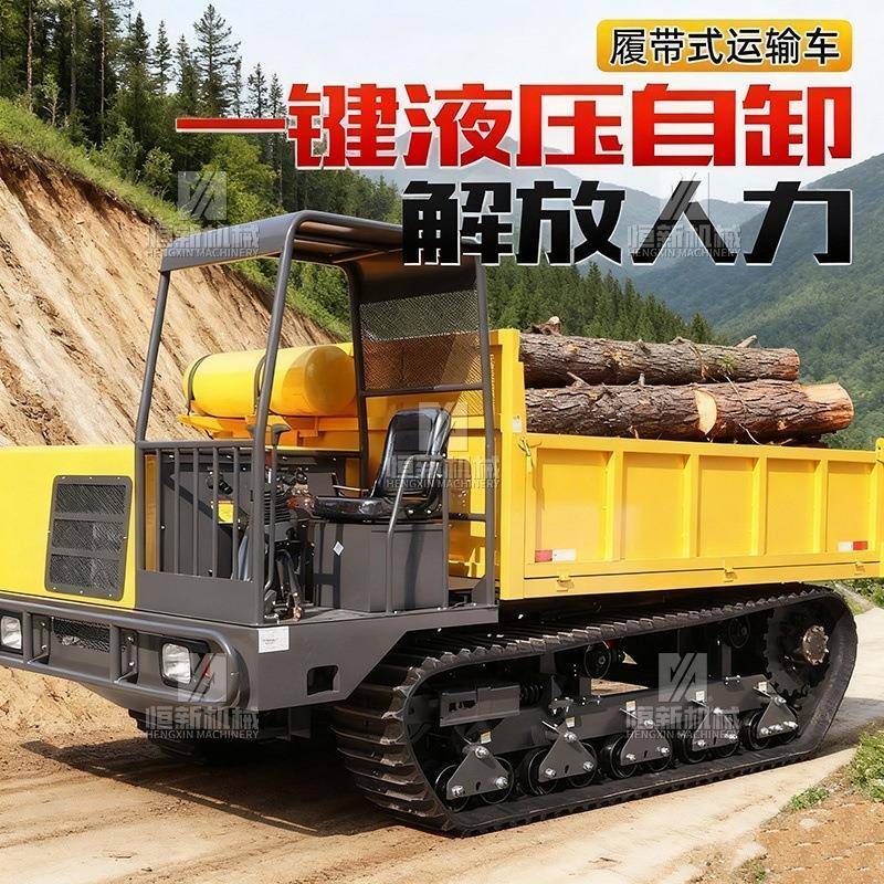 爬山虎履带运输车小型山地果园农用全地形载重车多功能爬坡王