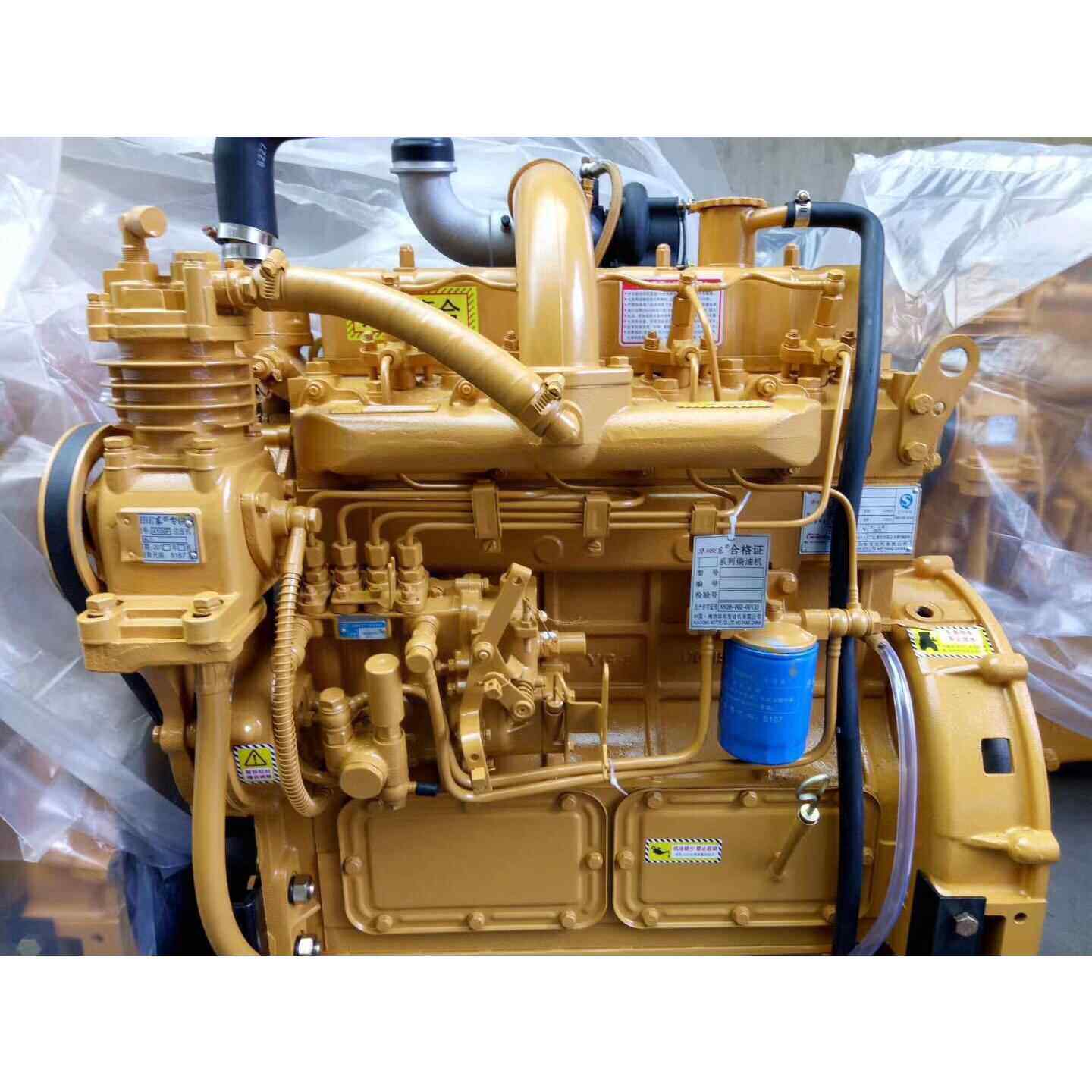 乌海ZH4100ZG四缸柴油机 潍坊45千瓦装载机推土机专用柴油发动机