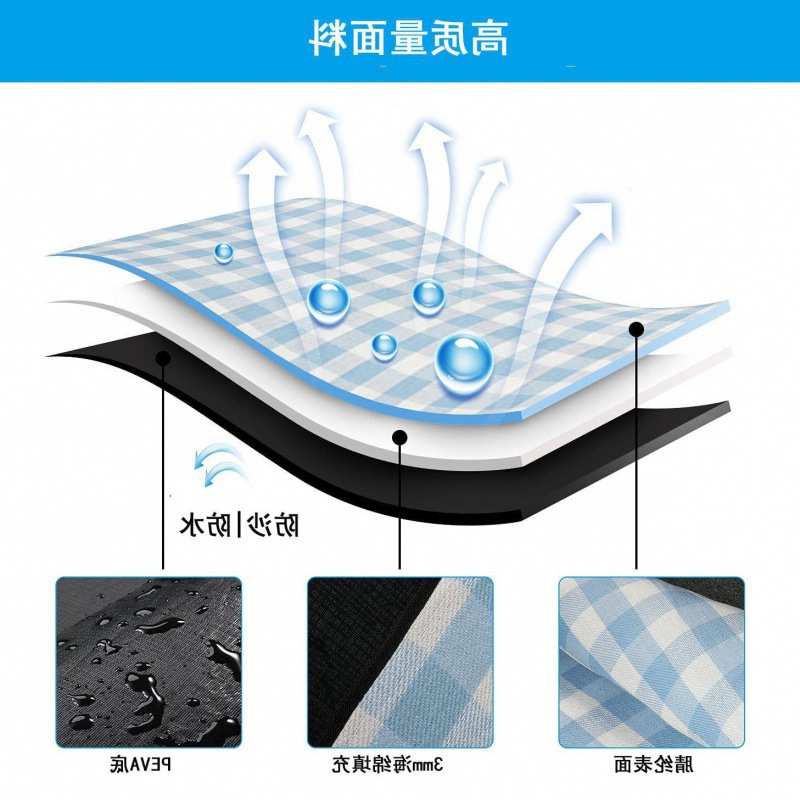 露营垫子网红野餐垫加厚野外郊游野炊草坪布加厚便携地垫一件批发