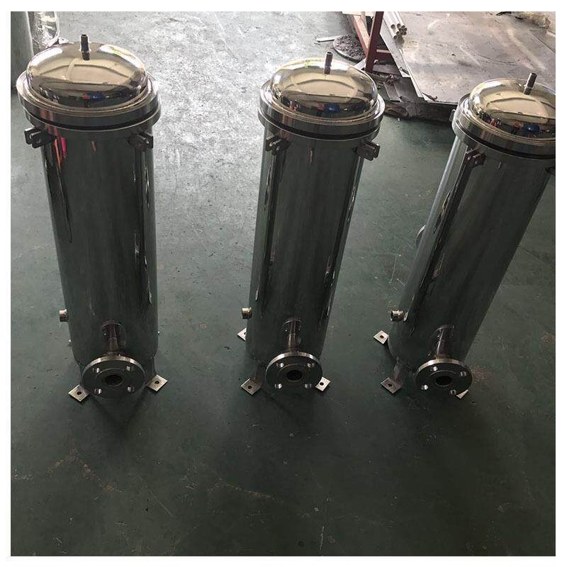 不锈钢精密过滤器20寸5芯法兰吊环宝安过滤器单芯固定杆