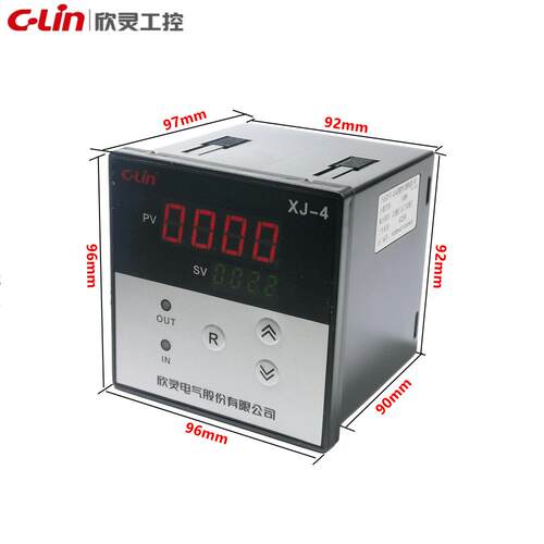 CLin欣灵牌XJ-4 AC220V 按键型计数继电器 X/C制式可选 尺寸96*96
