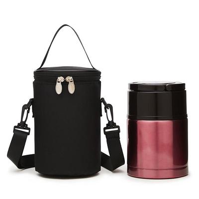 小号焖烧杯套手提斜挎焖烧杯套专用套袋焖烧壶加厚铝膜保温饭盒袋