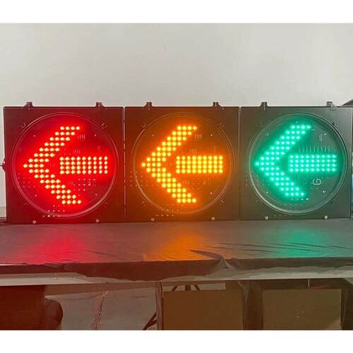 交通信号灯城市道路交通灯警示红绿灯人行道数字倒计时LED灯