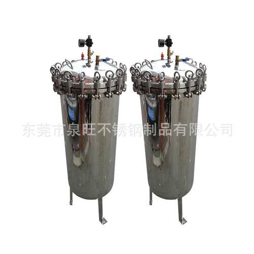 20l30l40l气动不锈钢压力桶厂家直供304活塞式不锈钢涂料压力桶