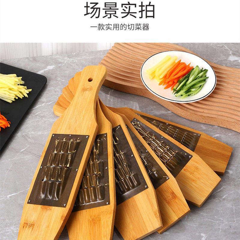 老式擦丝器快速竹板切菜14号16号加厚不锈钢铜片拉丝刨土豆萝