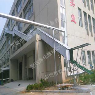 车卸货神器滑梯货物4楼传送带 三楼仓库卸货神器皮带输送机装