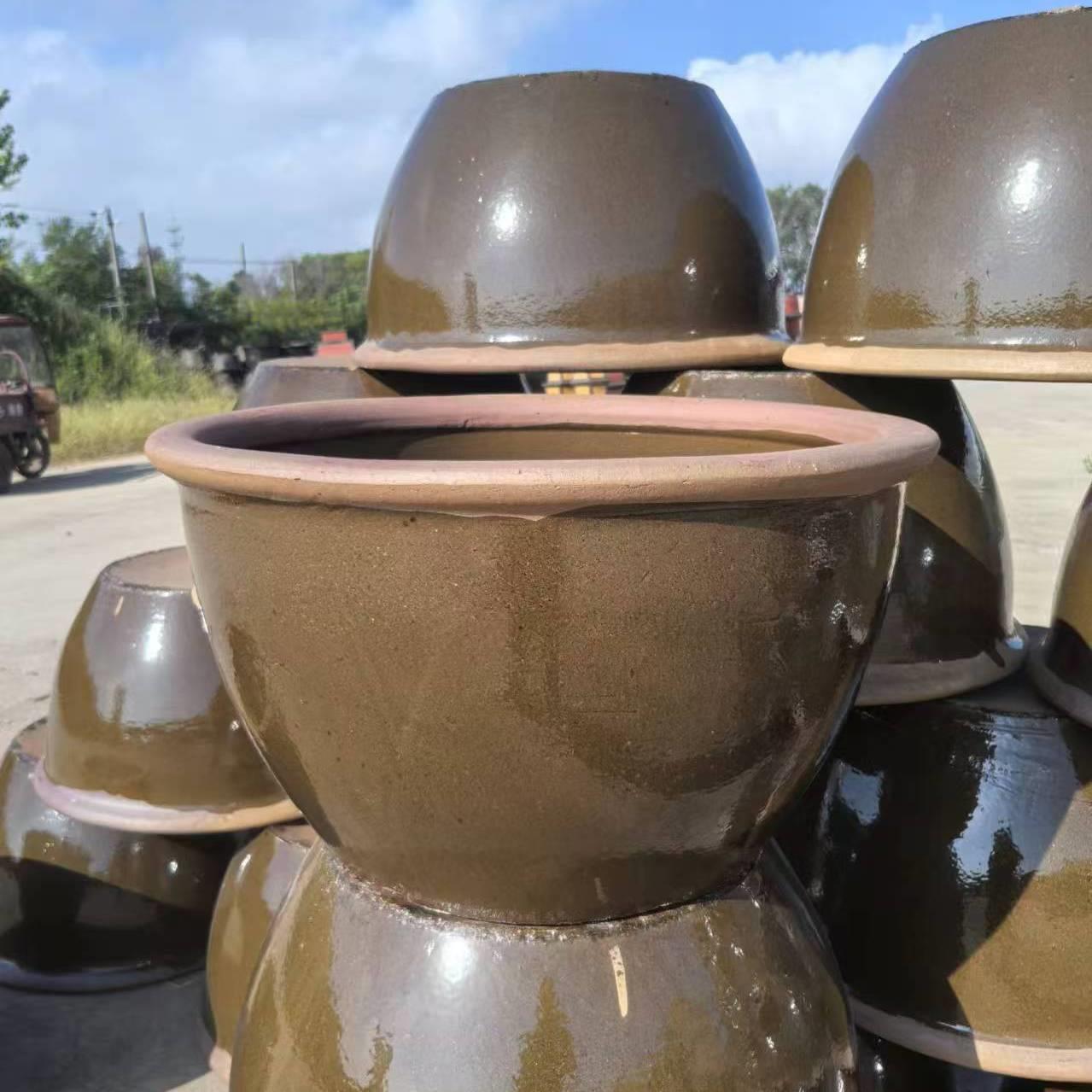 陶瓷荷花缸睡莲缸水缸储水米缸养鱼养荷花酱缸200斤