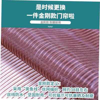 Magnetic Mesh curtain Net Screen Anti Mosquito Bug Fly door