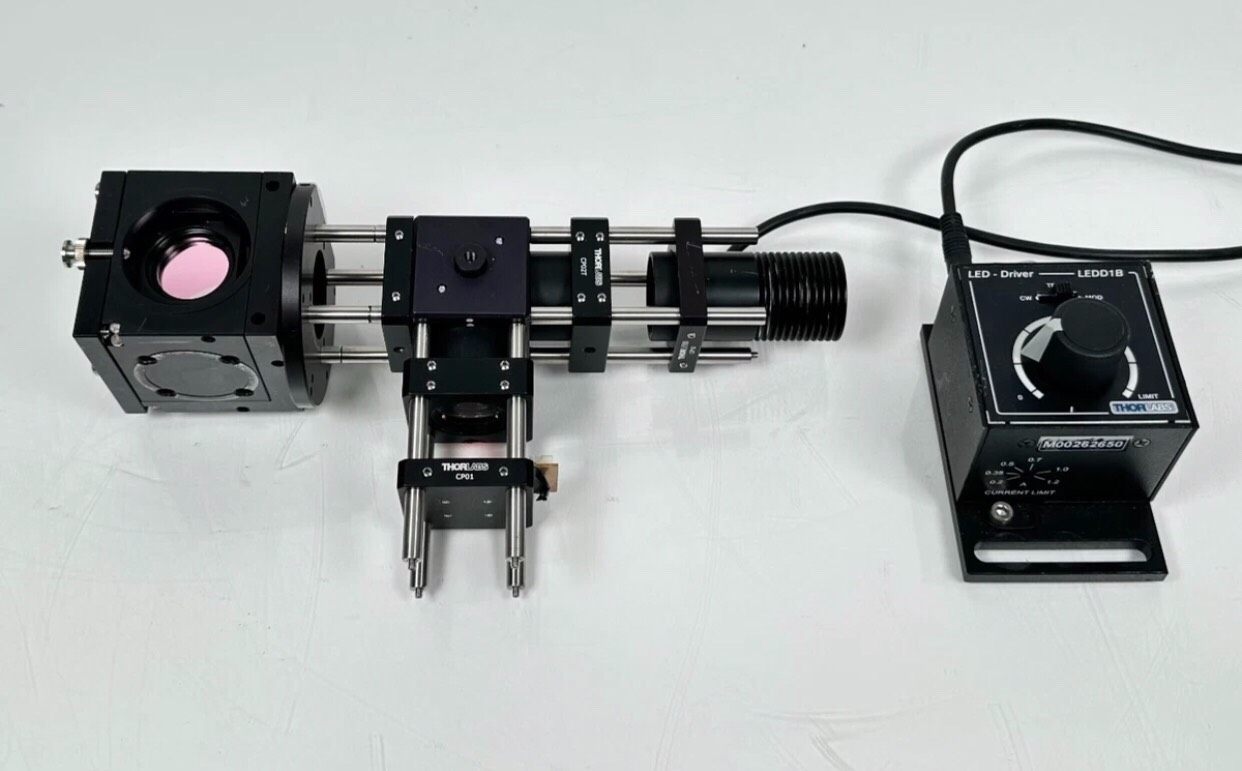 ThorLabs CM1-DCH 配 LEDD1B、CP01